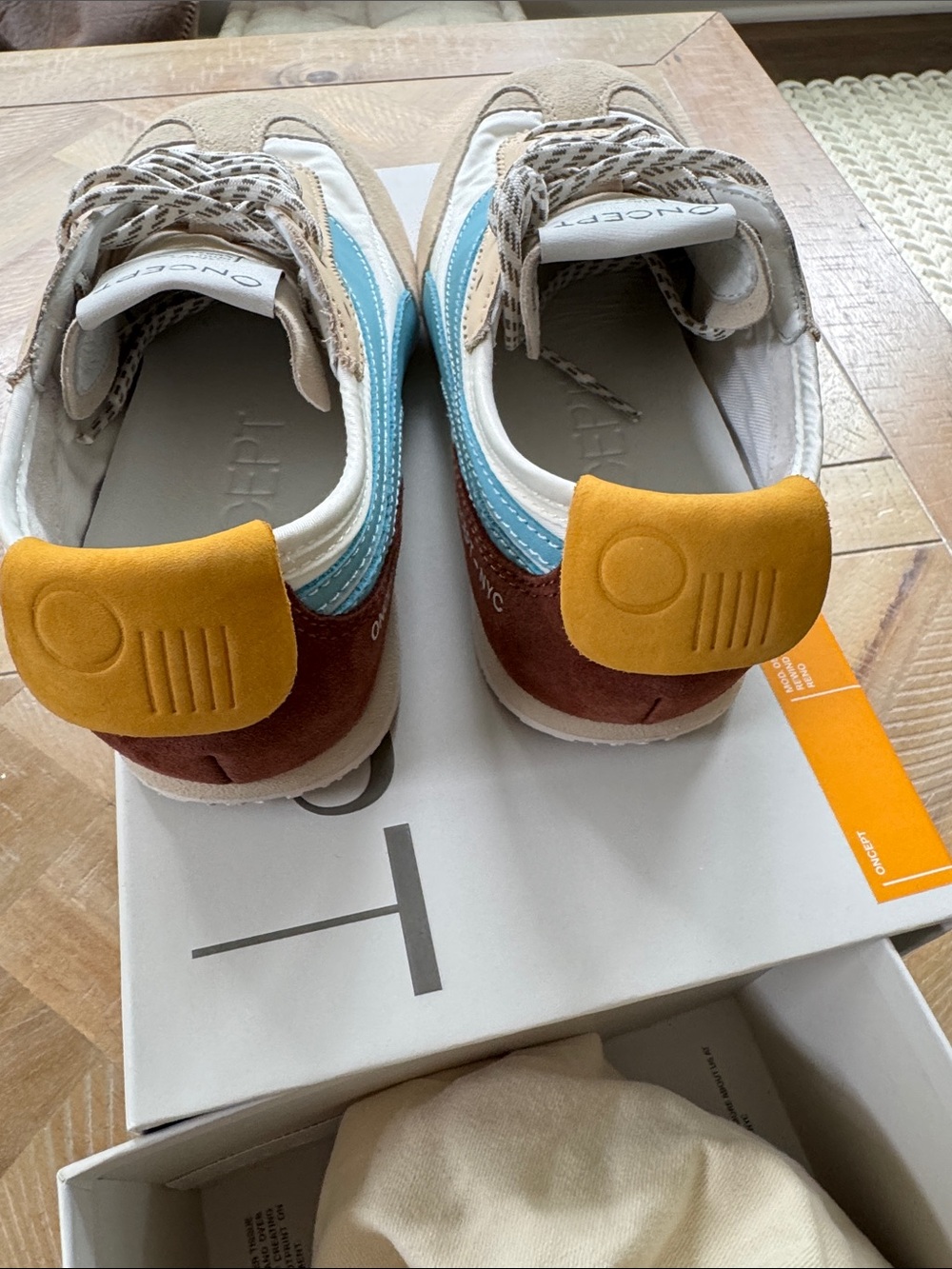 Oncept Reno Retro Sneaker in Coast - Picture 4 of 7